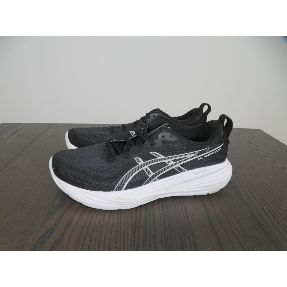 Asics Gel-Cumulus 27 Shoes Womens 9 Black Running Sneakers 1012B772 Road Gym - Picture 5 of 10
